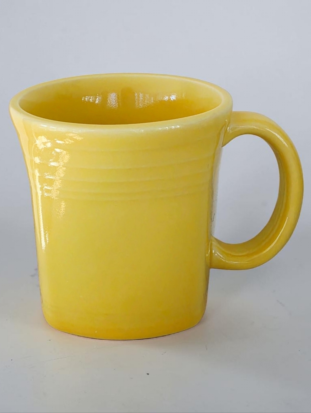 Fiesta Yellow Square Large Mug HLC USA
